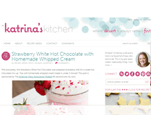 Tablet Screenshot of inkatrinaskitchen.com